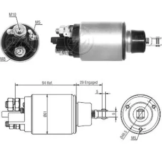 SOLENOIDE ISKRA 12V CASE MXM / NEW HOLLAND TM-TS-TV / VALTRA 6200