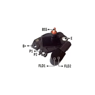 REGULADOR DE VOLTAJE VALEO SOFT START  BMW 12V EQUIVALENCIAS 	12317603777  2592097  2614208  599261 (IMPORTADO)
