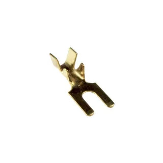 TERMINAL HORQUILLA BRONCE 4.5MM (100)