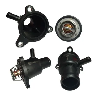 TERMOSTATO + CONECTOR RENAULT CLIO LOGAN SANDERO MEGANE 1.6 16V K4M OEM = 2100000908