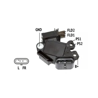 REGULADOR DE VOLTAJE VALEO SOFT START 12V (IMPORTADO)