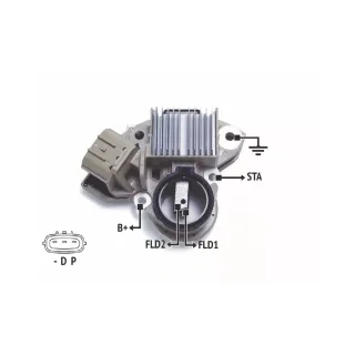 REGULADOR DE VOLTAJE 12V MITSUBISHI FORD (IMPORTADO)