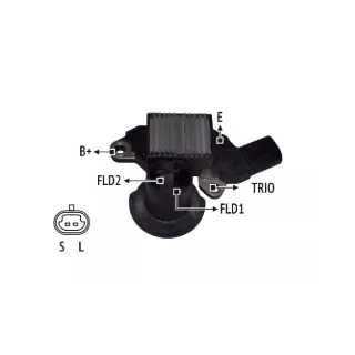 REGULADOR DE VOLTAJE DELCO DAEWOO 12V EQUIVALENCIAS 271850  19020704  19020707  271850(IMPORTADO)