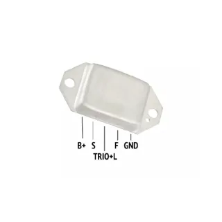 REGULADOR DE VOLTAJE HITACHI  ISUZU / MAGNETI MARELLI 12V EQUIVALENCIAS  5812700040  940038073(IMPORTADO)