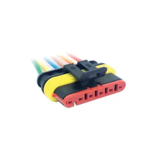 FICHA 6 VIAS MODULO INYECCION FIAT PALIO Y SIENA (5) (IMPORTADO)