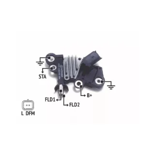REGULADOR DE VOLTAJE 12V. CITROEN C5-C6-PEUGEOT 407-607-R.CLIO-MEGAN (IMPORTADO)