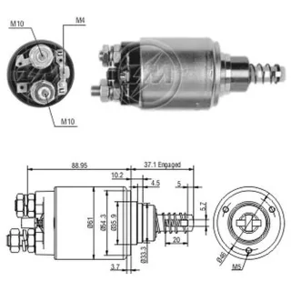 SOLENOIDE BOSCH 24V  SCANIA SERIE 93/164 .