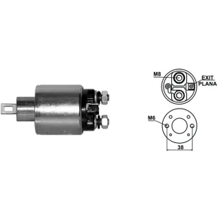 SOLENOIDE INDIEL 12V POINTER 1.8-2.0I/POLO CLASSIC