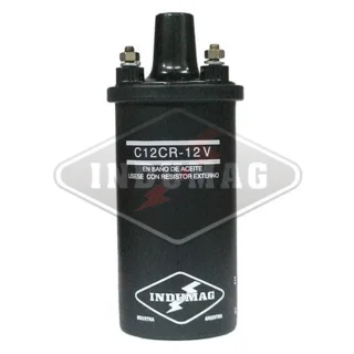 BOBINA IGNICION UNIVERSAL C/RESISTOR 12V- C12CR EQUIVALENCIA = BAC226