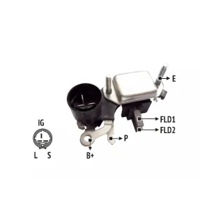 REGULADOR DE VOLTAJE 12V HITACHI SERIE  IMPORTADO