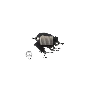 REGULADOR DE VOLTAJE 12V RENAULT CLIO- KWID- LOGAN- SANDERO VALEO (IMPORTADO)