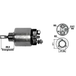 SOLENOIDE BOSCH 12V CORSA GL/VECTRA 2.0 GLS/DUCATO 2.5D/FIES