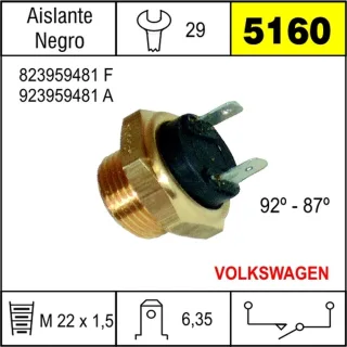 BULBO ELECTROV VW GACEL 81-86 92/87