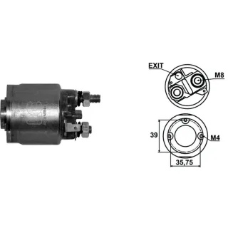 SOLENOIDE VALEO 12V TWINGO/CLIO 1.6/KANGOO 1.6/MEGANE/ SCENI