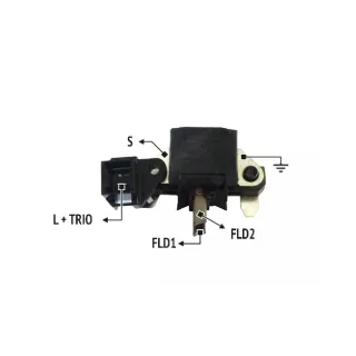 REGULADOR DE VOLTAJE 12V.MITSUBISHI- PEUGEOT 405 (IMPORTADO)