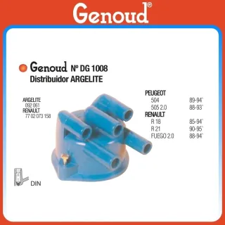 TAPA DISTRIBUIDOR R18/21/FUEGO 2.0/504/505 2.0 D.ARGELITE