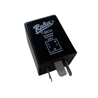 AVISADOR SONORO LUCES ENCENDIDAS 24V.