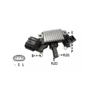 REGULADOR DE VOLTAJE 12V HITACHI SERIE  IMPORTADO SUBUARU