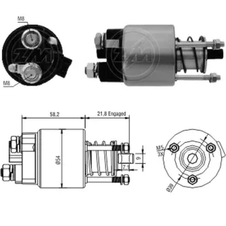 SOLENOIDE MARELLI 12V TOYOTA COROLLA (+2003)