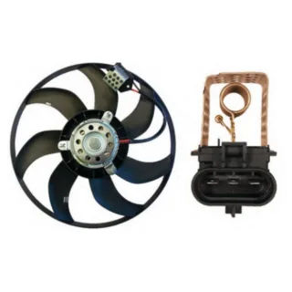 ELECTROVENTILADOR CHEVROLET CORSA 2 : 1.8 NAFTA 02'- 12' C A.A.   FLUJO: ASPIRANTE - SENTIDO GIRO: HORARIO - EXT: 385 - POTENCIA: 102W / 144W - COD. H