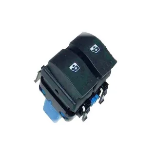 LLAVE TECLA ALZA CRISTAL DOBLE DELANTERA IZQUIERDA RENAULT DUSTER-SANDERO-LOGAN
