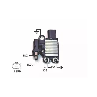 REGULADOR DE VOLTAJE VALEO 12V TOYOTA ETIOS (IMPORTADO)