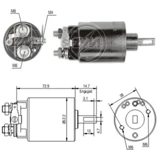 SOLENOIDE HITACHI 12V ISUZU DIESEL