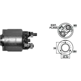 SOLENOIDE VALEO 12V RENAULT/PEUGEOT/CITROEN 12V.