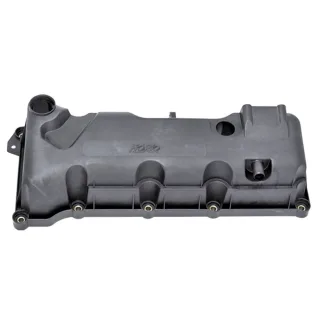 TAPA VALVULA FORD ESCORT 00/02 - KA - FIESTA - ECOSPORT - FOCUS ZETEC ROCAM / SIN JUNTA SIN BOQUILLA PARA EL SENSOR ROTACION OEM = XS6G6M293A1B