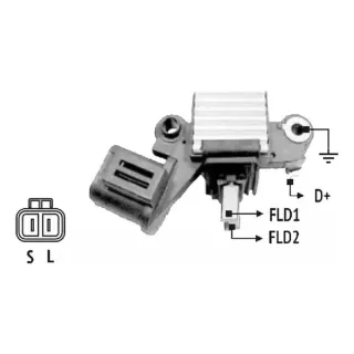 REGULADOR DE VOLTAJE 12V.HITACHI/ ISUZU-NISSAN MAXIMA (IMPORTADO)