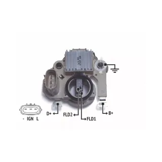 REGULADOR DE VOLTAJE MITSUBISHI - 12V HONDA (IMPORTADO)