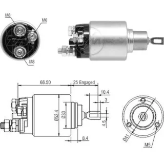 SOLENOIDE BOSCH 12V FIAT BRAVO- PALIO- STRADA- PUNTO- IDEA- DOBLO- LINEA