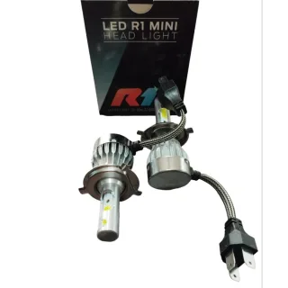 LAMPARA CREE LED R1 H4 SIN COOLER CON DISIPADOR 22000LM