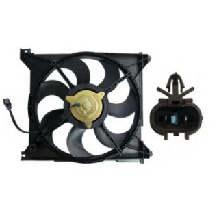 ELECTROVENTILADOR HYUNDAI XG : 01'- 03'   CON ENC.  - FLUJO: ASPIRANTE -  SENTIDO GIRO: HORARIO - EXT: 375 - POTENCIA: 91 W - COD HELICE: