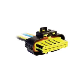 FICHA 6 VIAS ACELERADOR ELECTRONICO BOSCH FIAT PALIO- SIENA- UNO (5) (IMPORTADO)