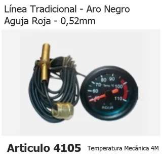 INSTRUMENTAL DEPORTIVO TEMPERATURA MECANICA 4M