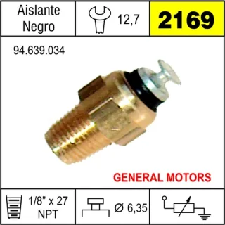 BULBO TEMPERATURA CHEVROLET OPALA PARTIDA A FRIO