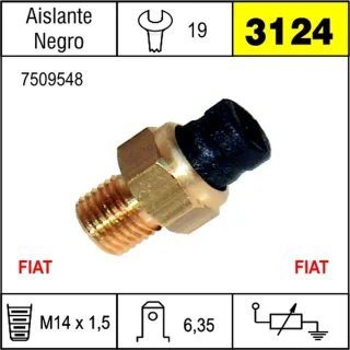 BULBO TEMPERATURA FIAT MOTOR 1500 PARTIDA A FRIO