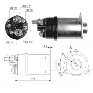 SOLENOIDE DELCO REMY 12V MOTOR 37 MT SERIE DD