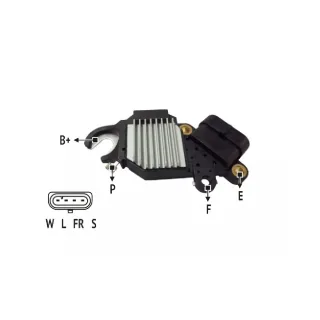 REGULADOR DE VOLTAJE 12V SERIE DELCO REMY SERIE  IMPORTADO OEM = 10458199 / 10458200 / 10458201 / 10483643 / 10486311 / 10494747 / 19051915 / 19053013