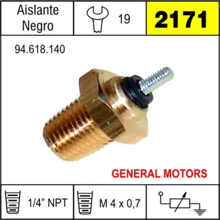 BULBO TEMPERATURA CHEVROLET OPALA-CARAVAN PARTIDA FRIO 81>