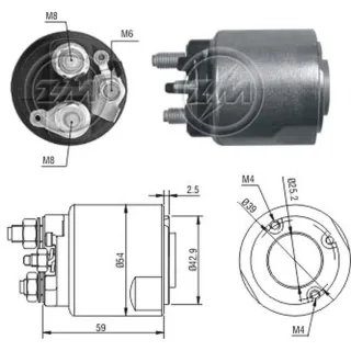 SOLENOIDE VALEO 12V SUZUKI FUN