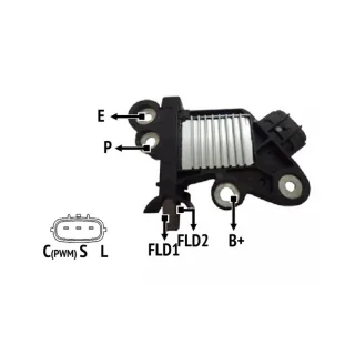 REGULADOR DE VOLTAJE 12V BOSCH NISSAN FRONTIER- TEANA (IMPORTADO)