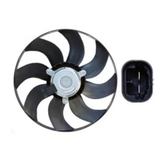 ELECTROVENTILADOR RENAULT: LOGAN : 1.6 >07' || SANDERO 1.6 >08' || SANDERO STEPWAY 1.6 >08'     - FLUJO: ASPIRANTE -  SENTIDO GIRO: HORARIO - EXT: 386