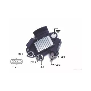 REGULADOR DE VOLTAJE VALEO 12V. HYUNDAI-KIA-CHEVROLET AVEO (IMPORTADO)