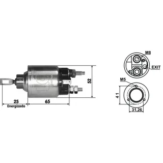 SOLENOIDE BOSCH 12V RENAULT CLIO /ESPACE/ LAGUNA MEGANE/ SCE