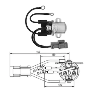 SOLENOIDE MITSUBISHI 12V FUSO 92-95