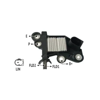 REGULADOR DE VOLTAJE 12V SERIE BOSCH IMPORTADO INFINITI Q50L,Q60 MERCEDES-BENZ C CLASS,CLS, E CLASS, GLC, GLK-CLASS, SLC, SLK, VITO