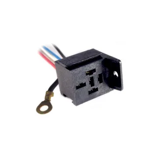FICHA 5 VIAS MINIRELAY C/CONEX.MASA C/SOP.(NEGRA) (10)