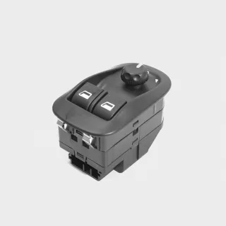 LLAVE TECLA ALZA 206-306 N5 CRISTAL DOBLE ACCIONAMIENTO SIMPLE Y SECUENCIAL + CONTROL ESPEJOS ILUMINADA OEM 6552.W0